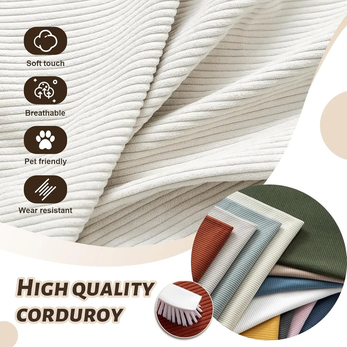 Coussin banquette sur mesure épais jardin canapé
