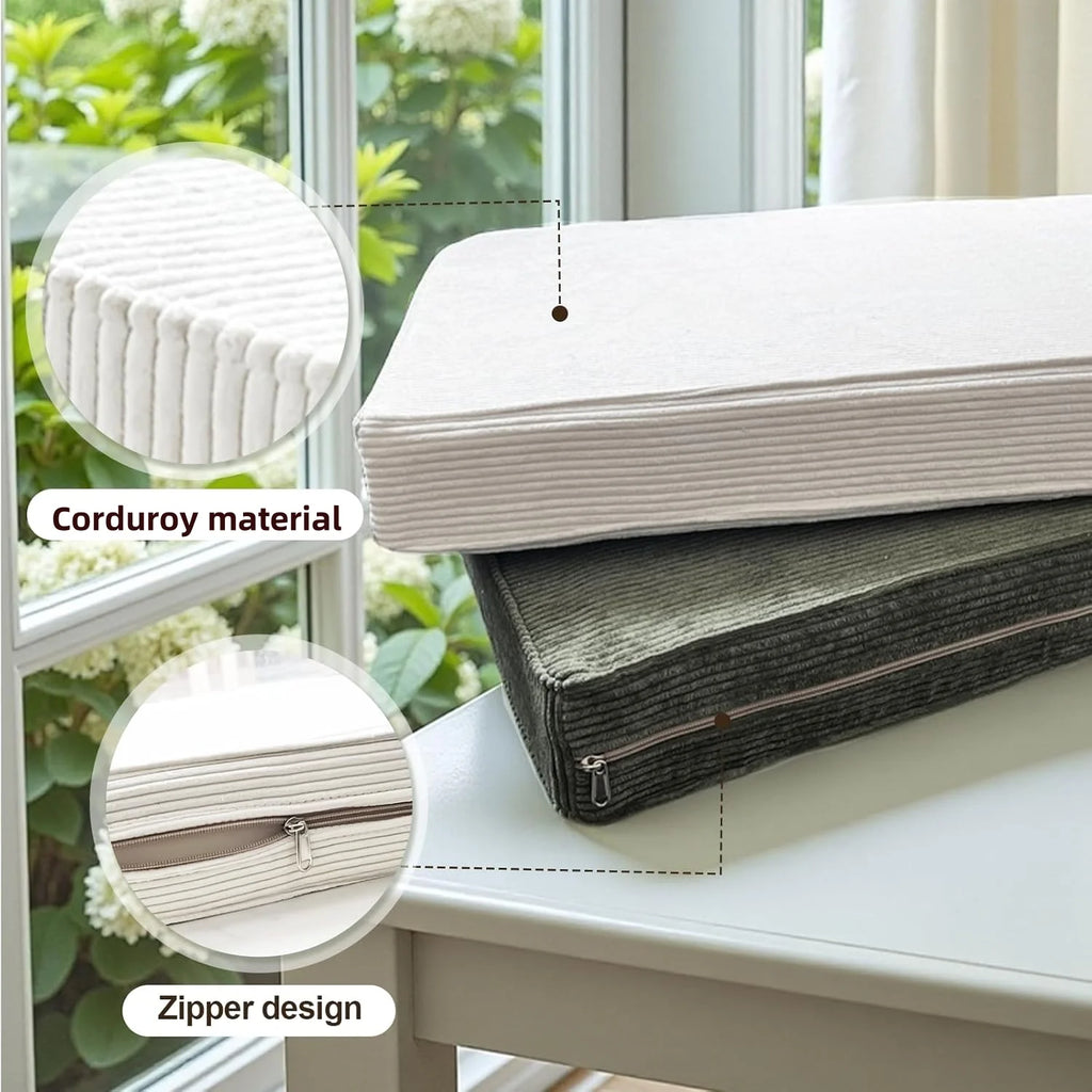 Coussin banquette sur mesure épais jardin canapé